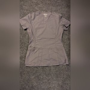 Landau scrub top XS grey